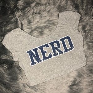 Nerd Crop Top